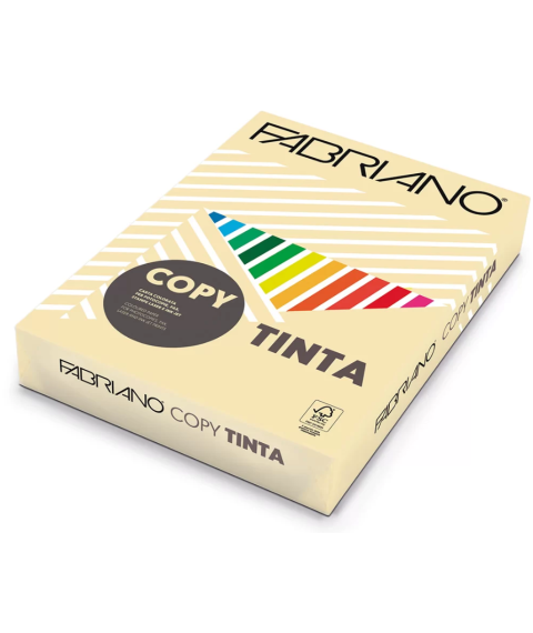 Hîrtie colorată A4 FABRIANO Tinta Onice, 160 gr/m2, 250 foi, pastel, galben pal
